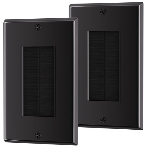 Pcs brush wall plate single - pcs,