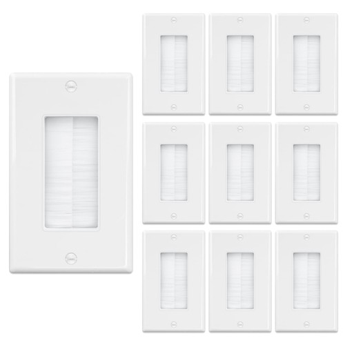 Brush wall plate - brush,